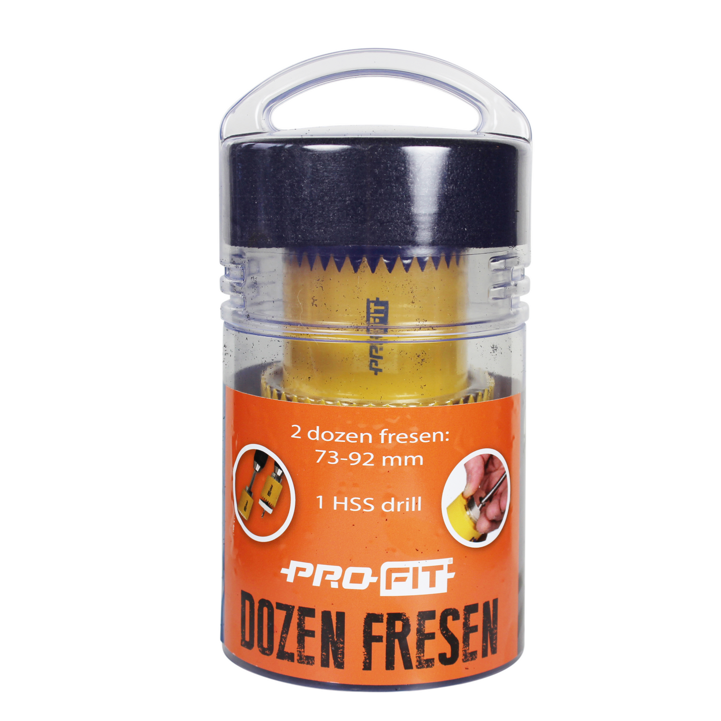 Hulsavsæt Dozen Fresen 73-92mm 3 dele